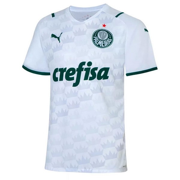 Thailand Trikot Palmeiras Auswarts 2021-22 Weiß Fussballtrikots Günstig